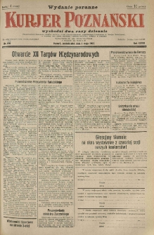 Kurier Poznański 1933.05.01 R.28 nr200