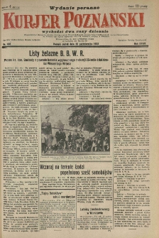 Kurier Poznański 1933.10.20 R.28 nr484