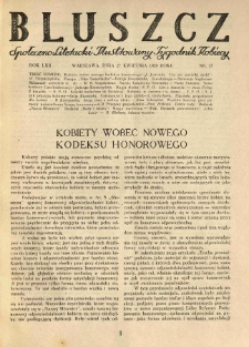 Bluszcz. Społeczno literacki ilustrowany tygodnik kobiecy 1929.04.27 R.62 nr17