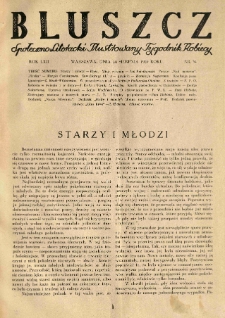Bluszcz. Społeczno literacki ilustrowany tygodnik kobiecy 1929.08.24 R.62 nr34