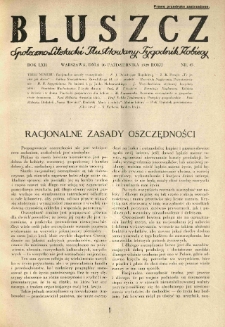 Bluszcz. Społeczno literacki ilustrowany tygodnik kobiecy 1929.10.26 R.62 nr43