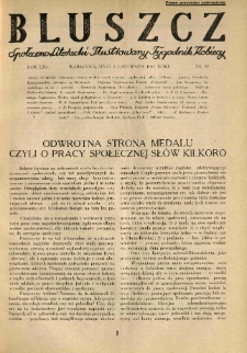 Bluszcz. Społeczno literacki ilustrowany tygodnik kobiecy 1929.11.09 R.62 nr45