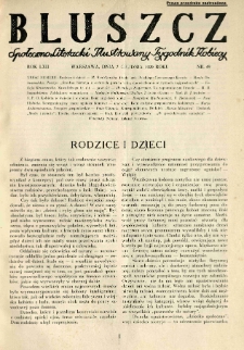 Bluszcz. Społeczno literacki ilustrowany tygodnik kobiecy 1929.12.07 R.62 nr49