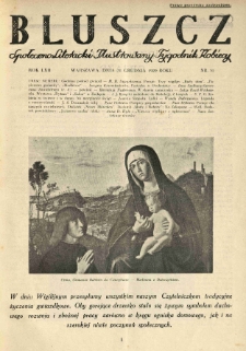 Bluszcz. Społeczno literacki ilustrowany tygodnik kobiecy 1929.12.21 R.62 nr51
