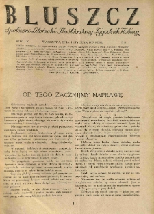 Bluszcz. Społeczno literacki ilustrowany tygodnik kobiecy 1927.01.01 R.60 nr1
