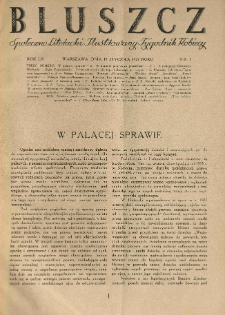 Bluszcz. Społeczno literacki ilustrowany tygodnik kobiecy 1927.01.15 R.60 nr3
