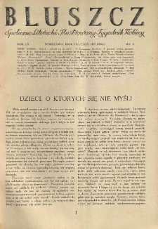 Bluszcz. Społeczno literacki ilustrowany tygodnik kobiecy 1927.02.05 R.60 nr6