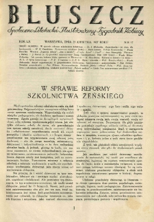 Bluszcz. Społeczno literacki ilustrowany tygodnik kobiecy 1927.04.23 R.60 nr17