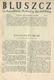 Bluszcz. Społeczno literacki ilustrowany tygodnik kobiecy 1927.04.30 R.60 nr18