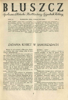 Bluszcz. Społeczno literacki ilustrowany tygodnik kobiecy 1927.05.14 R.60 nr20