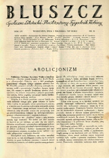 Bluszcz. Społeczno literacki ilustrowany tygodnik kobiecy 1927.09.03 R.60 nr36