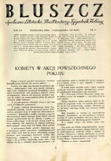 Bluszcz. Społeczno literacki ilustrowany tygodnik kobiecy 1927.10.01 R.60 nr40