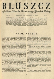 Bluszcz. Społeczno literacki ilustrowany tygodnik kobiecy 1927.12.17 R.60 nr51
