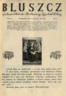 Bluszcz. Społeczno literacki ilustrowany tygodnik kobiecy 1927.12.24 R.60 nr52