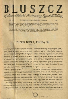 Bluszcz. Społeczno literacki ilustrowany tygodnik kobiecy 1928.01.01 R.61 nr1