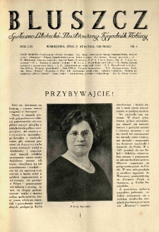 Bluszcz. Społeczno literacki ilustrowany tygodnik kobiecy 1928.01.21 R.61 nr4