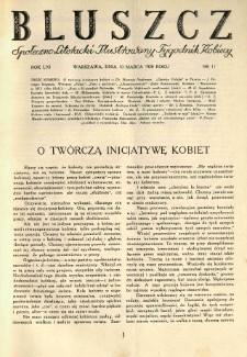 Bluszcz. Społeczno literacki ilustrowany tygodnik kobiecy 1928.03.10 R.61 nr11