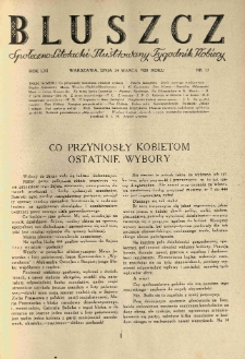 Bluszcz. Społeczno literacki ilustrowany tygodnik kobiecy 1928.03.24 R.61 nr13