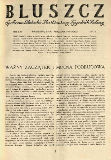 Bluszcz. Społeczno literacki ilustrowany tygodnik kobiecy 1928.09.01 R.61 nr36