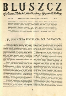 Bluszcz. Społeczno literacki ilustrowany tygodnik kobiecy 1928.10.06 R.61 nr41