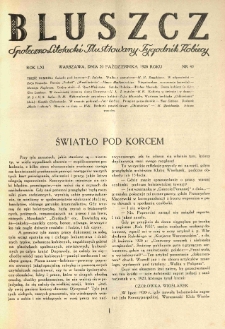 Bluszcz. Społeczno literacki ilustrowany tygodnik kobiecy 1928.10.20 R.61 nr43
