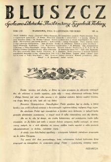 Bluszcz. Społeczno literacki ilustrowany tygodnik kobiecy 1928.11.10 R.61 nr46