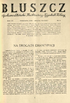 Bluszcz. Społeczno literacki ilustrowany tygodnik kobiecy 1928.12.01 R.61 nr49