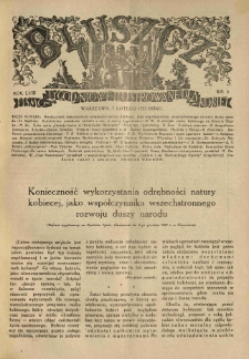 Bluszcz. Pismo tygodniowe ilustrowane dla kobiet. 1925.02.07 R.58 nr6