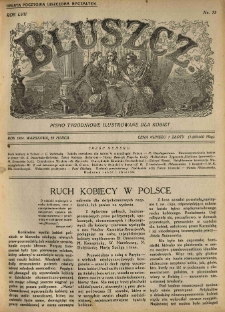Bluszcz. Pismo tygodniowe ilustrowane dla kobiet. 1924.03.29 R.57 nr13