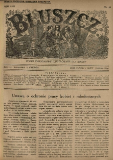 Bluszcz. Pismo tygodniowe ilustrowane dla kobiet. 1924.04.12 R.57 nr15