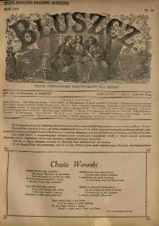 Bluszcz. Pismo tygodniowe ilustrowane dla kobiet. 1924.04.19 R.57 nr16