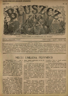 Bluszcz. Pismo tygodniowe ilustrowane dla kobiet. 1924.05.03 R.57 nr18