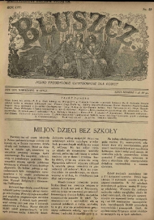 Bluszcz. Pismo tygodniowe ilustrowane dla kobiet. 1924.07.19 R.57 nr29