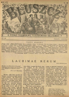 Bluszcz. Pismo tygodniowe ilustrowane dla kobiet. 1924.11.01 R.57 nr44