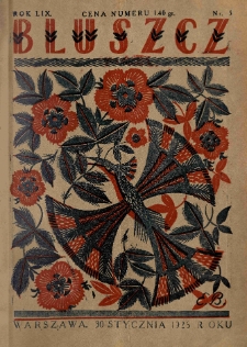 Bluszcz. Pismo tygodniowe ilustrowane dla kobiet. 1926.01.30 R.59 nr5