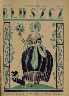 Bluszcz. Pismo tygodniowe ilustrowane dla kobiet. 1926.03.06 R.59 nr10