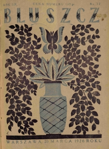 Bluszcz. Pismo tygodniowe ilustrowane dla kobiet. 1926.03.20 R.59 nr12