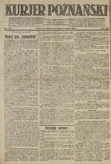Kurier Poznański 1920.08.06 R.15 nr178