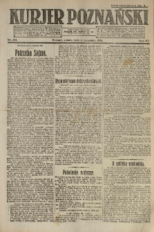 Kurier Poznański 1920.09.04 R.15 nr203