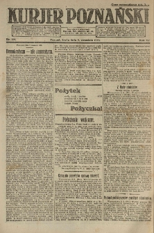Kurier Poznański 1920.09.08 R.15 nr206