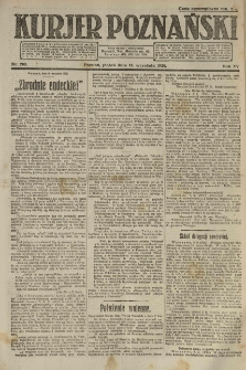 Kurier Poznański 1920.09.10 R.15 nr208