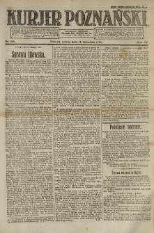 Kurier Poznański 1920.09.11 R.15 nr209