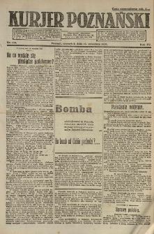 Kurier Poznański 1920.09.16 R.15 nr213