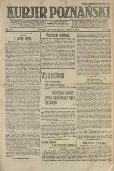 Kurier Poznański 1920.09.23 R.15 nr219