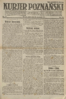 Kurier Poznański 1920.09.24 R.15 nr220