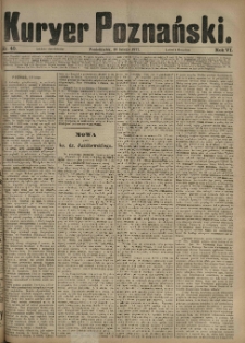 Kurier Poznański 1877.02.19 R.6 nr40