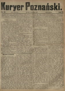 Kurier Poznański 1877.04.03 R.6 nr76