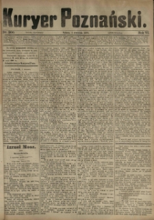 Kurier Poznański 1877.09.01 R.6 nr200