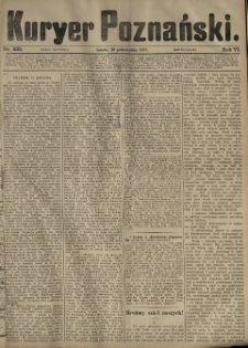 Kurier Poznański 1877.10.13 R.6 nr235