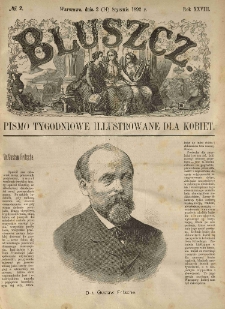 Bluszcz. Pismo tygodniowe illustrowane dla kobiet. 1892.01.02 (14) R.28 nr2